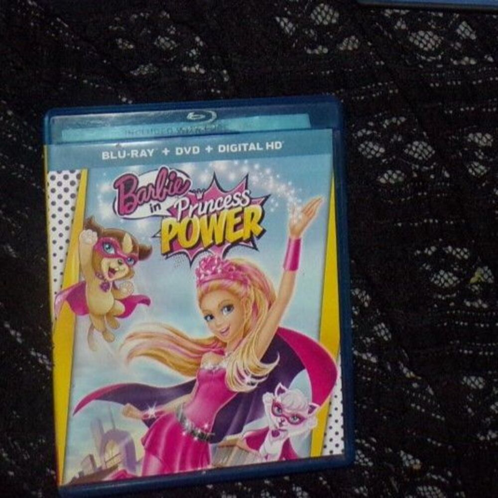Barbie in Princess Power bluray + dvd